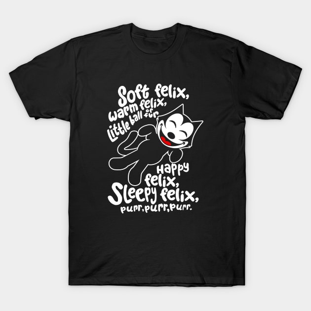 SOFT FELIX THE CAT PARODY - 2.0 T-Shirt by KERZILLA